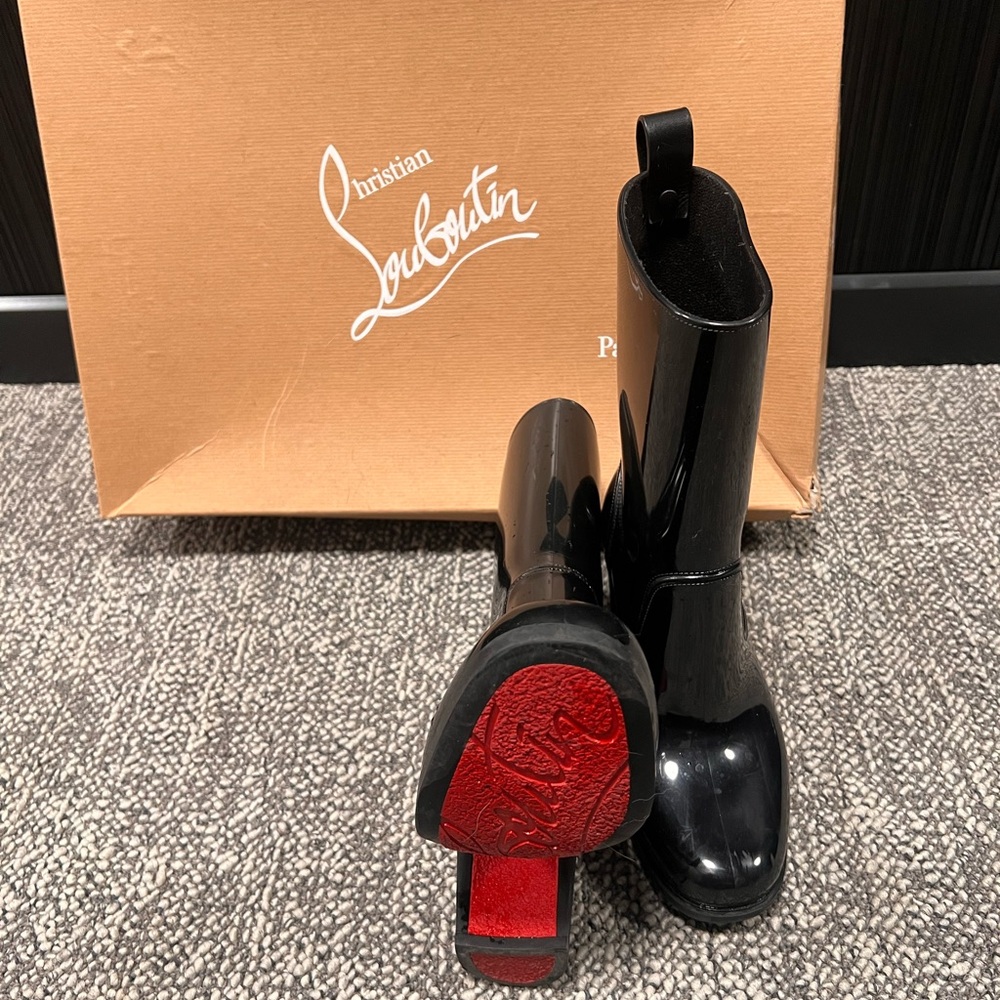 Christian Louboutin rain boots